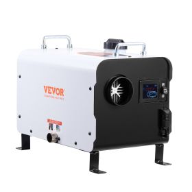 8KW Diesel Heater, 12V/24V All in One Diesel Air Heater, with Bluetooth APP Control, Remote Control and Display Screen, CO Alarm