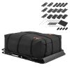 Roof Rack Cargo Basket, 51 x 36 x 4 in, Heavy Duty Roof Top Carrier Basket with Folding Design, 200 lbs Capacity