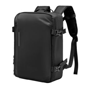 Vacuum Travel Backpack, 35L, Vacuum Seal Compression Travel Backpack with Air Pump, Multiple Pockets & Compartments