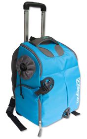 Touchdog Wuffle Duffle Wheeled Backpack Pet Carrier