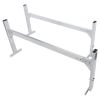 Van Roof Ladder Rack, 2 Bars Aluminum Alloy Roof Ladder Racks, 400 LBS Capacity Rain-Gutter Van Roof Rack, Adjustable Length 51.2" to 81.1"