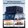 Roof Rack Cargo Basket, 51 x 36 x 4 in, Heavy Duty Roof Top Carrier Basket with Folding Design, 200 lbs Capacity