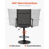 Hunting Chair, 360Â° Silent Swivel, Lightweight Blind Chair, Heavy-Duty Steel Frame Ground Stool Seat, with Padded Armrests, Height Adjustable