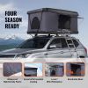 Rooftop Tent Hard Shell, Naturnest Rooftop Tent Hardshell for 2-3 Person, Hard Shell Roof Top Tent with Telescopic Ladder Thick Mattress